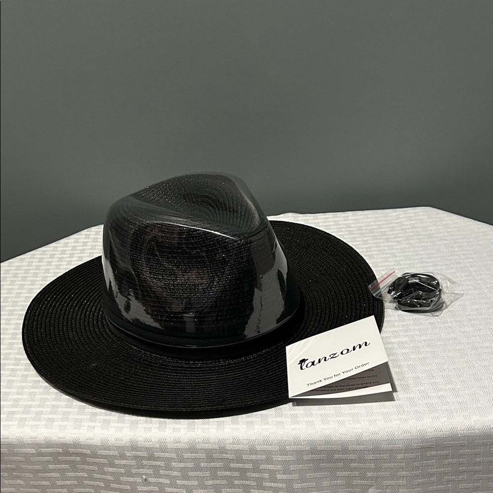 Ladies wide brim hat